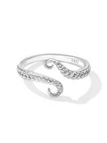 Arctic Glow Ring Set ✨ 925 sterling silver