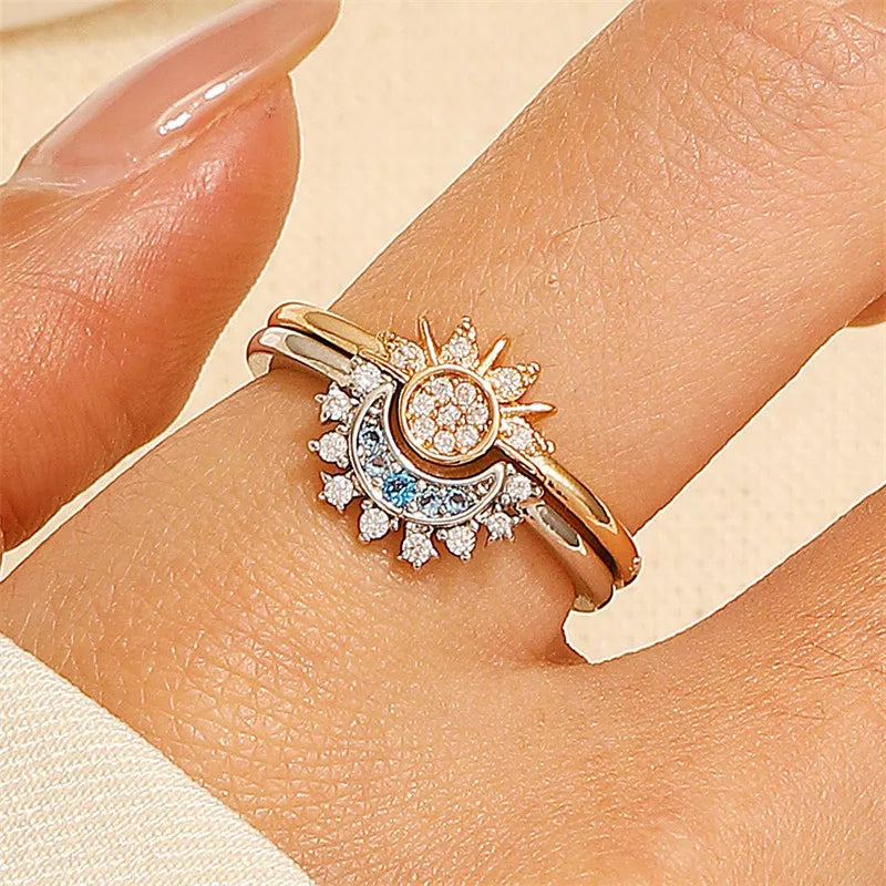 Luna & Sol Duo Rings 🌙☀️