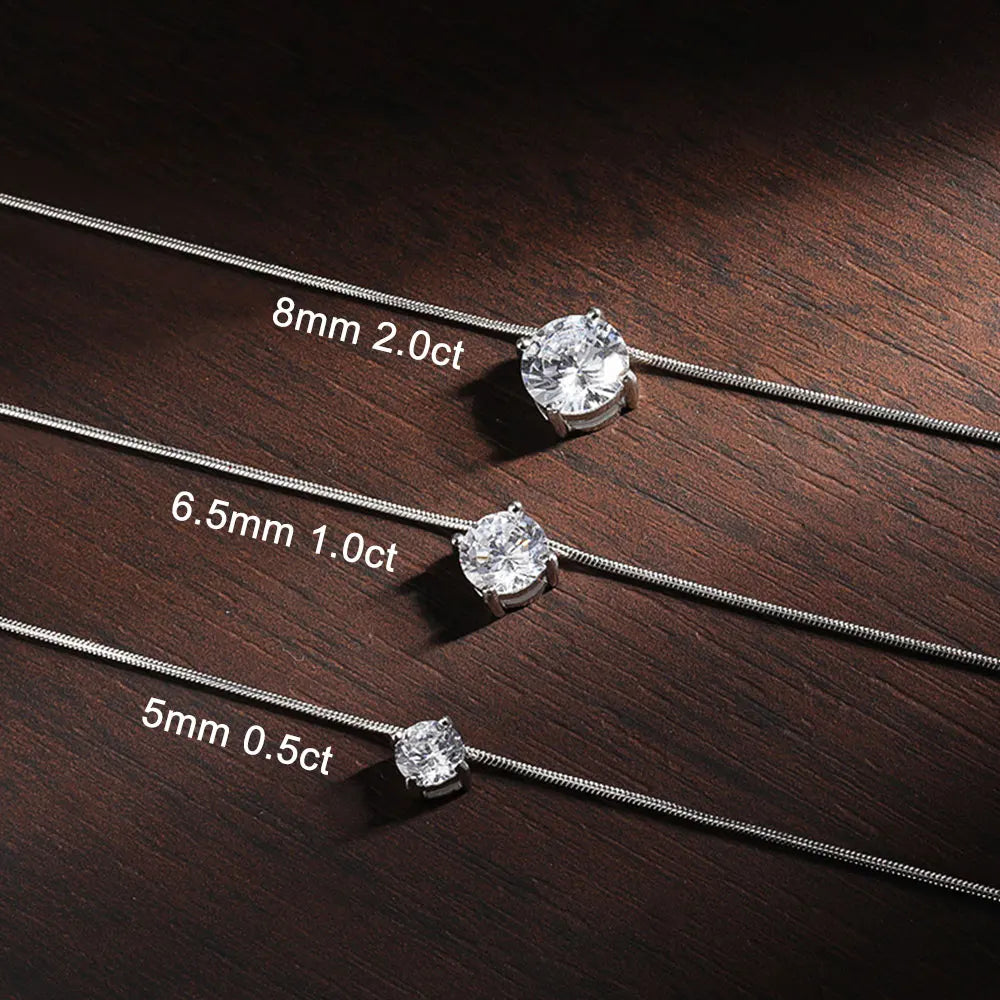 The Kensington Solitaire Pendant