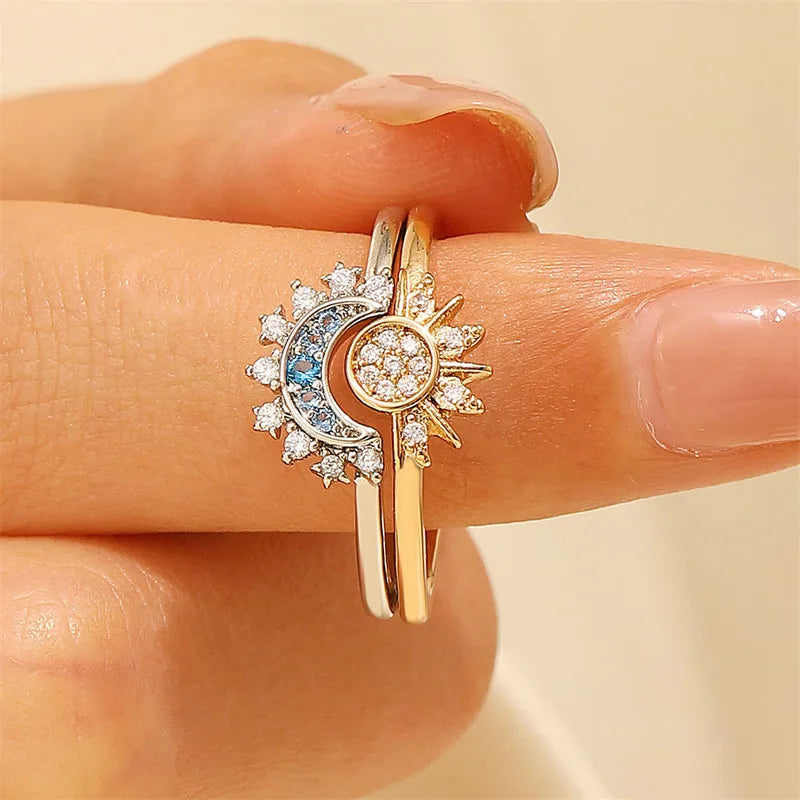 Luna & Sol Duo Rings 🌙☀️