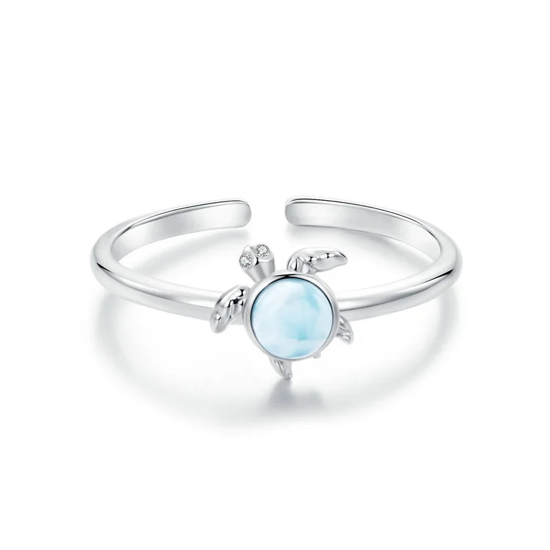Arctic Glow Ring Set ✨ 925 sterling silver