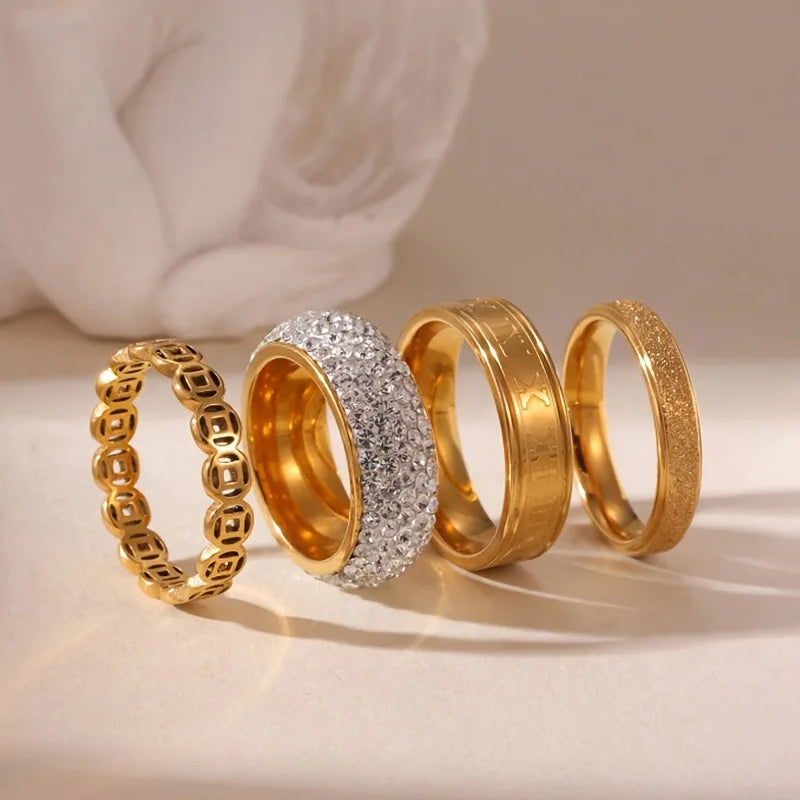 Regal Brilliance Ring Set ✨