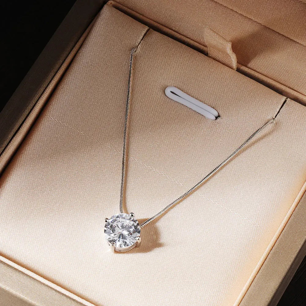 The Kensington Solitaire Pendant